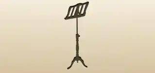 Music Stand silhouette