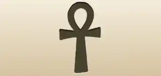 Ankh silhouette