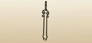 Fireplace Tongs silhouette