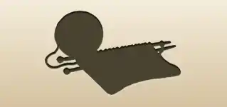 Knitting Set silhouette