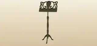 Music Stand silhouette
