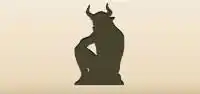 Minotaur silhouette