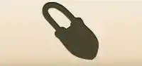 Padlock silhouette