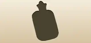 Hot Water Bottle silhouette