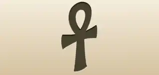 Ankh silhouette