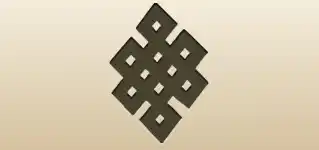 Endless Knot silhouette