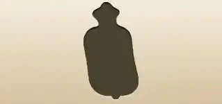 Hot Water Bottle silhouette