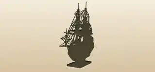 Ship silhouette