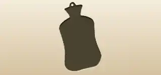 Hot Water Bottle silhouette