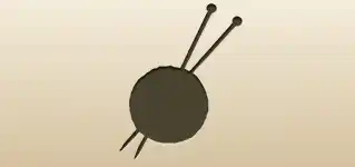 Knitting Set silhouette