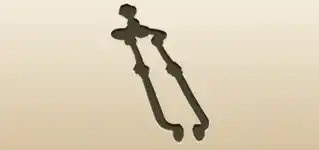 Fireplace Tongs silhouette