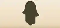 Hamsa Amulet silhouette