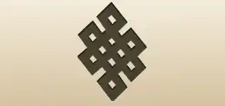 Endless Knot silhouette