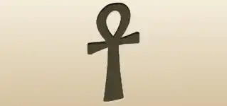 Ankh silhouette