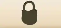 Padlock silhouette