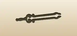 Fireplace Tongs silhouette