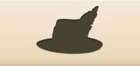 Hat silhouette