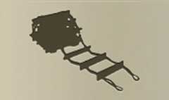 Rope Ladder silhouette