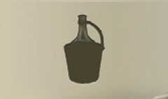 Basket Flask silhouette