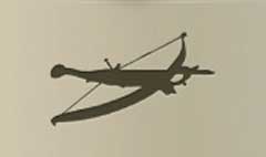 Crossbow silhouette
