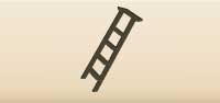 Ladder silhouette