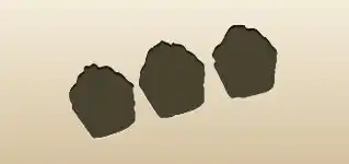 Cupcakes silhouette