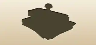 Ink Blotter silhouette