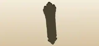 Thermometer silhouette