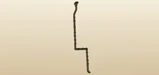 Drainpipe silhouette