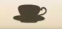 コーヒーカップのシルエット