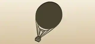 Hot Air Balloon silhouette