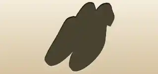 Slippers silhouette