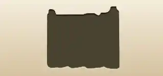 Map silhouette