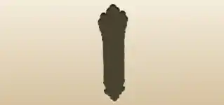 Thermometer silhouette