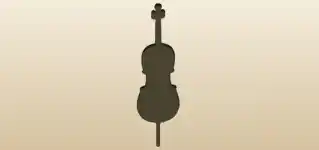 Double Bass silhouette