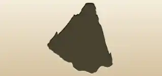 Volcano silhouette