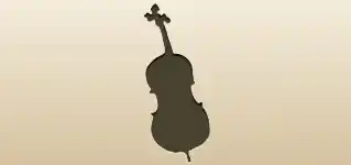 Double Bass silhouette