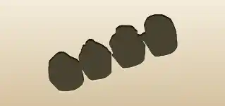 Cupcakes silhouette