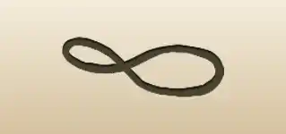 Infinity Symbol silhouette