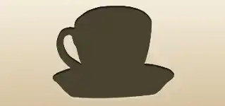 Coffee Cup silhouette