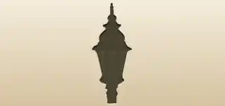Lantern silhouette