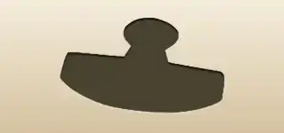 Ink Blotter silhouette