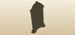 Calendar silhouette