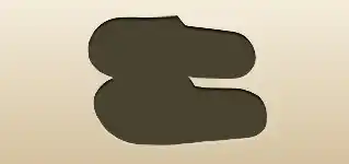 Slippers silhouette