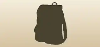 Backpack silhouette