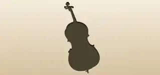 Double Bass silhouette
