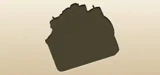 Camera silhouette