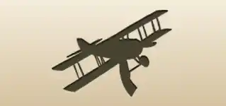 Airplane silhouette