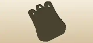 Backpack silhouette