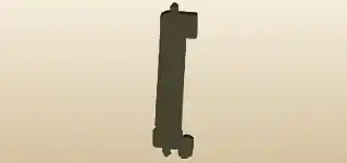 Thermometer silhouette